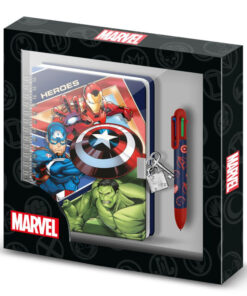 Marvel Avengers Diario + Pen Karactermania