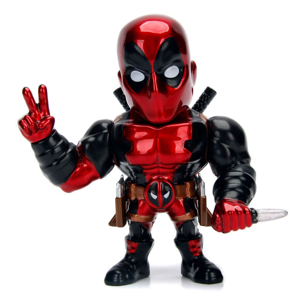 Marvel Diecast Mini Figura Deadpool 10 Cm Jada Toys