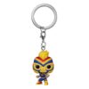 Marvel Luchadores Pocket Pop! Vinile Portachiavis 4 Cm Captain Marvel  Funko