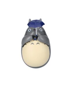My Neighbor Totoro Round Bottomed Figurine Big Totoro Con Leaf 7 Cm Semic