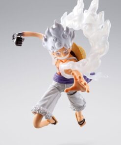 One Piece S.h.figuarts Action Figura Monkey D. Luffy Gear 5 -future Island Egghead- 15 Cm Bandai Tamashii Nations