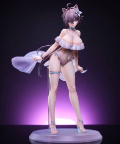 Original Character Statua 1/6 Cat-like Girlfriend Evangeline 28 Cm Mimik