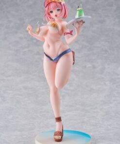 Original Illustrationpvc Statua 1/7 Summer Waiter Illustration By Kink Edizione Limitata 25 Cm Hobby Sakura