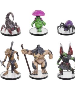 Pathfinder Battles Pre-painted Miniatures 6-pack Cave Lurkers Boxed Set Wizbambino