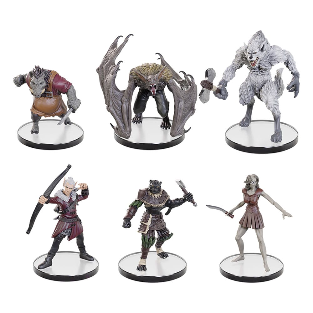Pathfinder Battles Pre-painted Miniatures 6-pack Forest Stalkers Boxed Set Wizbambino