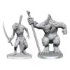 Pathfinder Deep Cuts Unpainted Miniatures Xulgath Skirmisher & Stoneliege Wizbambino