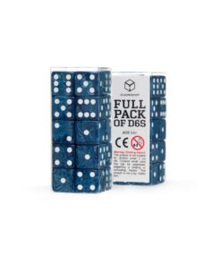 Q Workshop Dice Set Full Pack D6 Cobalt (20) Q Workshop