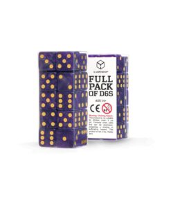 Q Workshop Dice Set Full Pack D6 Shimmering Purple (20) Q Workshop