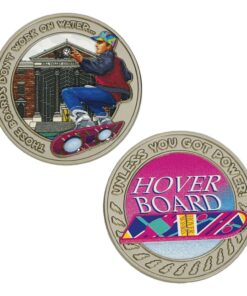 Ritorno Al Futuro Collectable Coin Hoverboard Edizione Limitata Fanattik