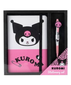 Sanrio Agenda Con Pen Regalo Set Kuromi Konix