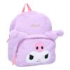 Sanrio Zaino Kuromil Fluffy Festival Purple 26 Cm Vadobag