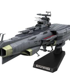Space Battleship Yamato Model Kit 1/1000 3199 Hyuga Clas Bat DCV01 L15Cm Bandai