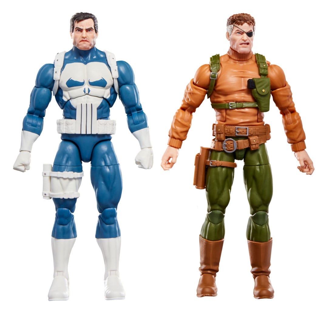 The Punisher Marvel Legends Gamerverse Action Figura 2-pack Punisher & Nick Fury 15 Cm Hasbro