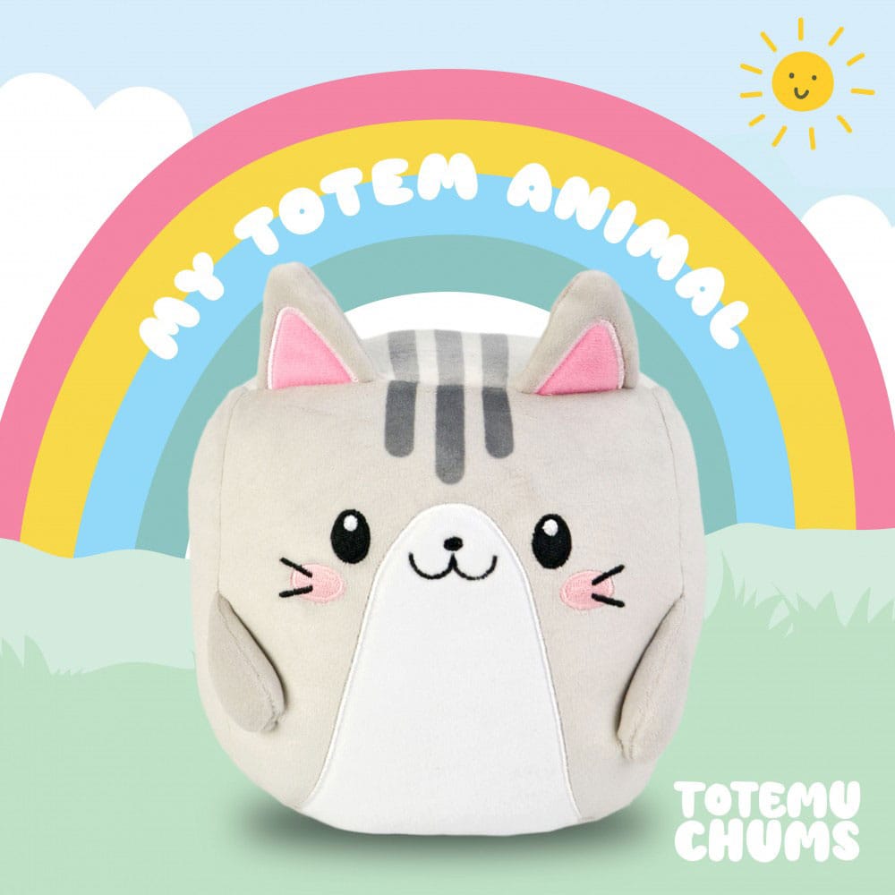 Totemu Chums Cute ´n´ Kawaii Peluche Figura Cat 19 Cm Popbuddies