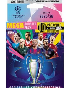 UEFA Champions League 2025/26 Sticker Collection Mega Eco Pack Topps/Merlin