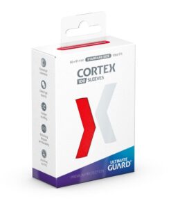 Ultimate Guard Cortex Sleeves Standard Size Red (100) Ultimate Guard