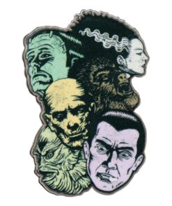 Universal Monsters Spilla Badge Edizione Limitata Fanattik