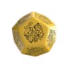 Viridian Jumbo Dice Treasure Generator Die D12 Yellow Q Workshop