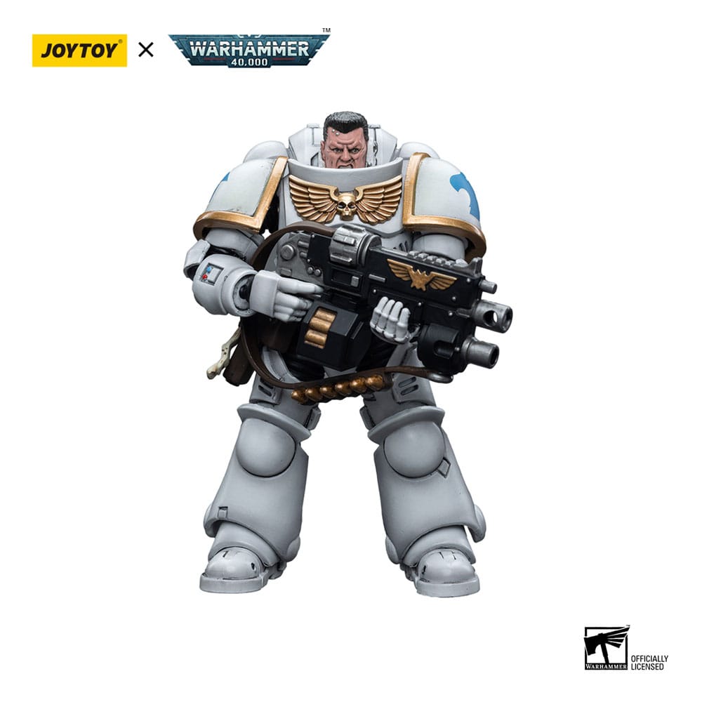 Warhammer 40k Action Figura 1/18 Space Marines White Consuls Intercessors 1 12 Cm Joy Toy (cn)