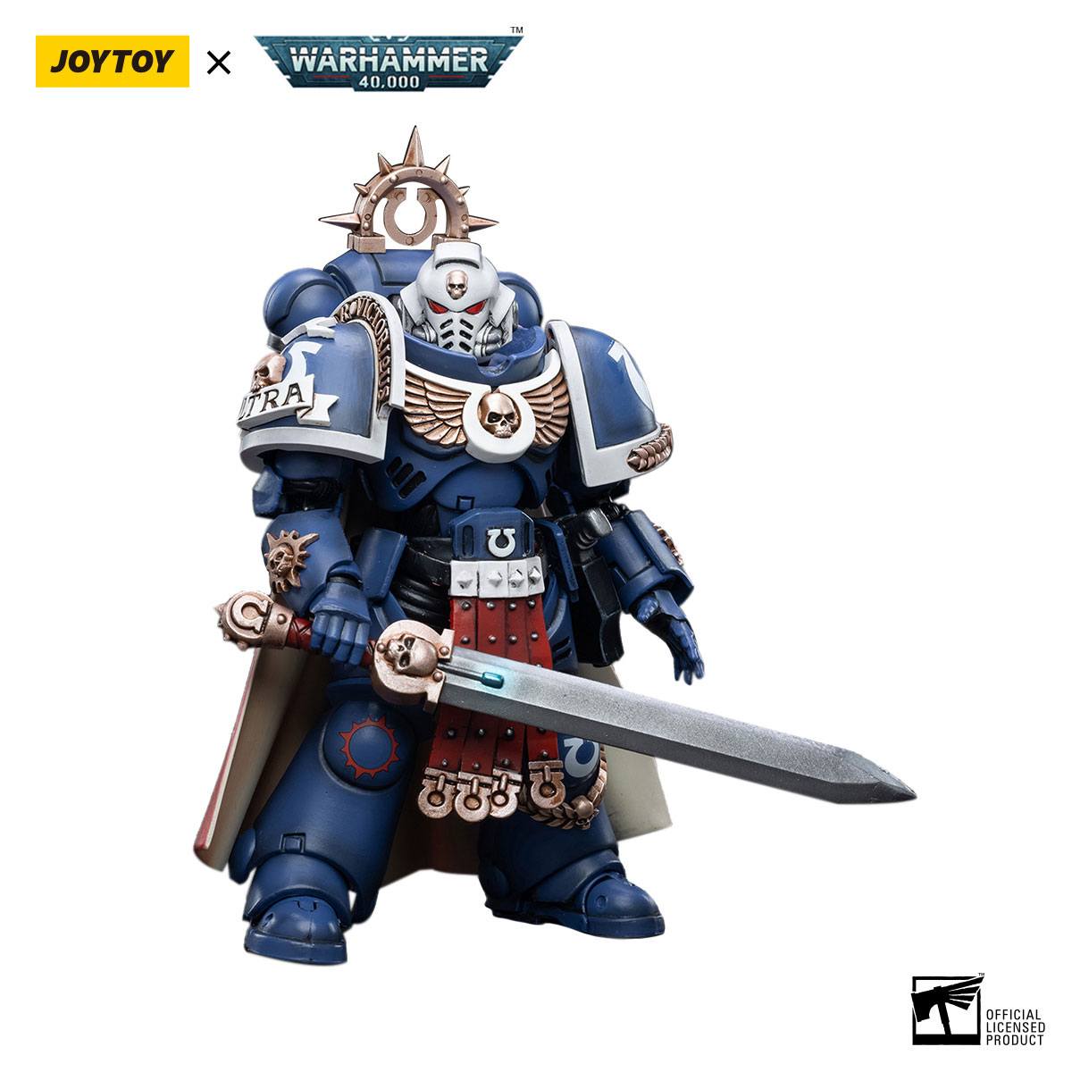Warhammer 40k Action Figura 1/18 Ultramarines Primaris Captain 12 Cm Joy Toy (cn)