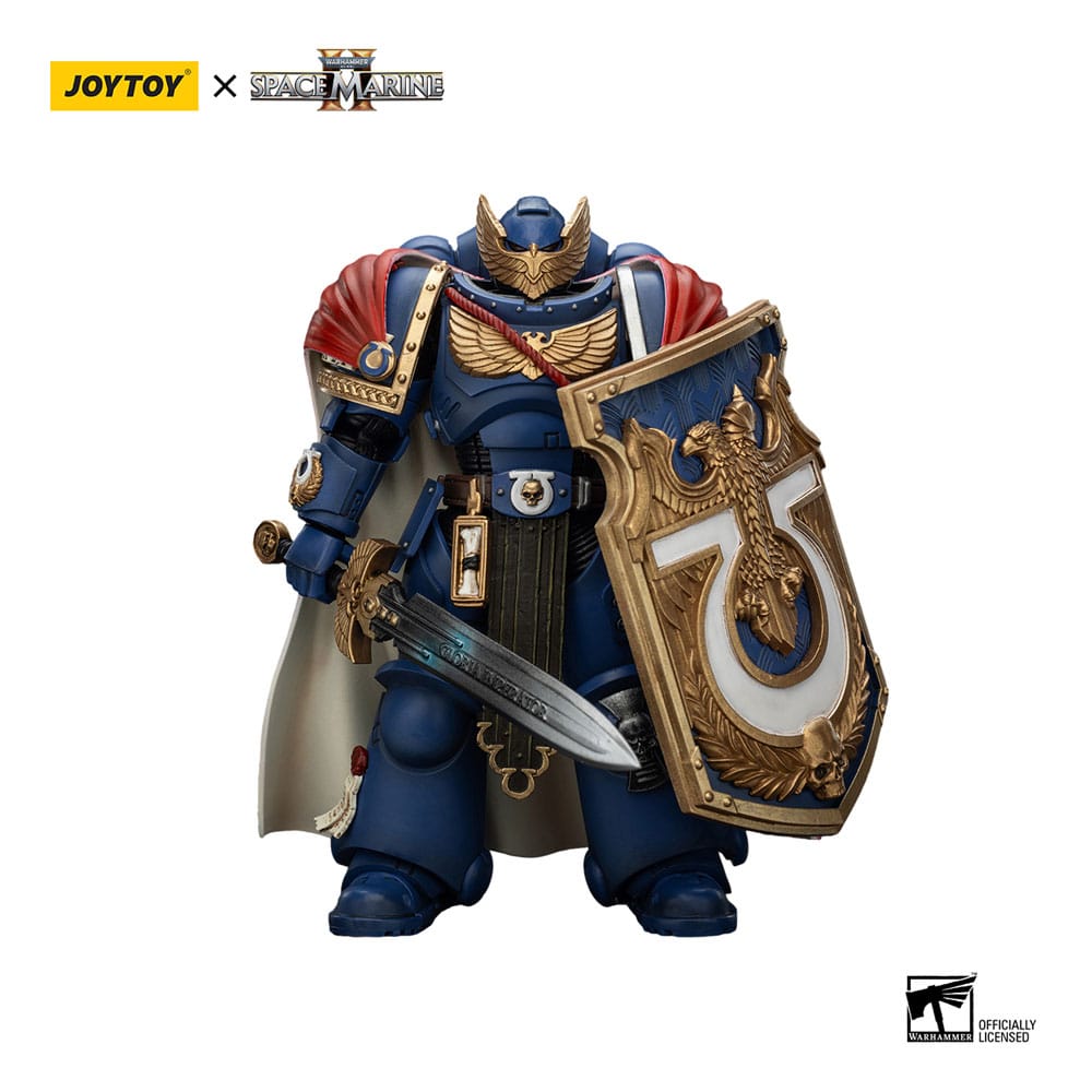Warhammer 40k Action Figura Ultramarines Victrix Honour Guardwith Storm Shield E Power Sword 20 Cm Joy Toy (cn)